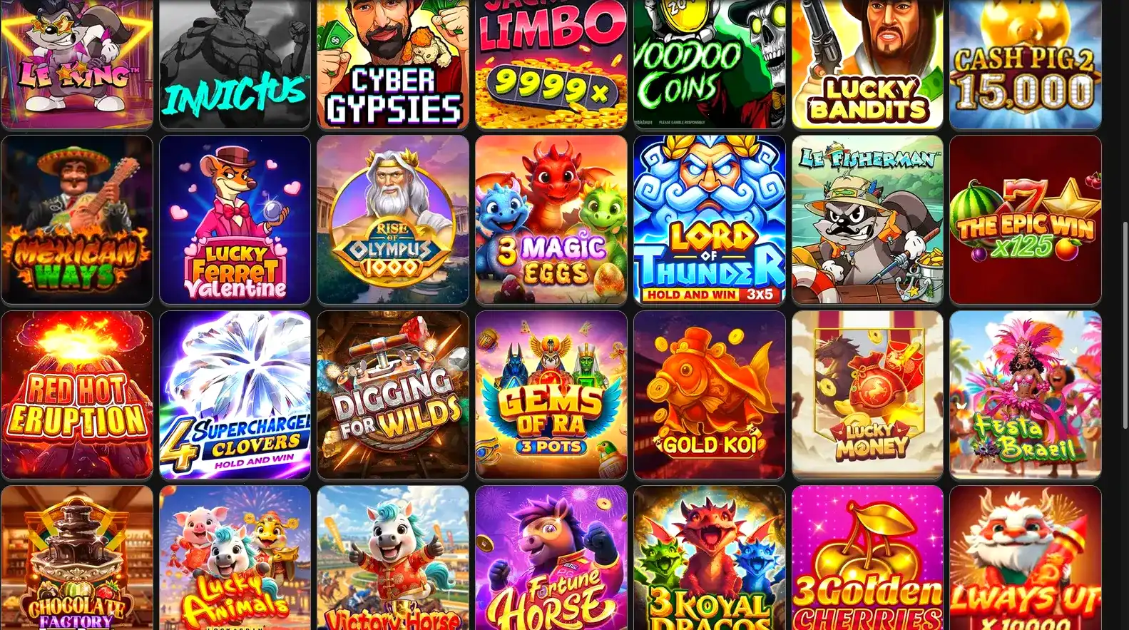 Интерфейс игрового зала Изи Кэш казино на компьютере и телефоне